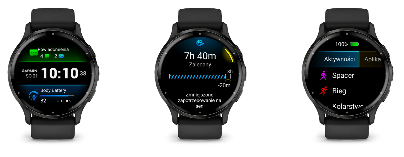 Zegarek GARMIN Venu 3 White Rose + Passivated venux3