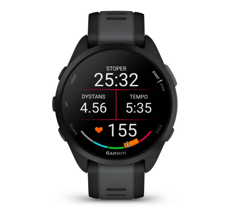 Zegarek GARMIN Forerunner 165 Black/Slate Grey