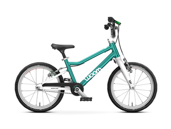 Rower dziecięcy WOOM 3 GO 16" Turquoise 2025