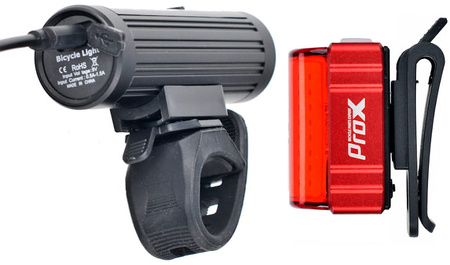 Zestaw lamp prox hamal set 600lm + zeta s 80lm usb