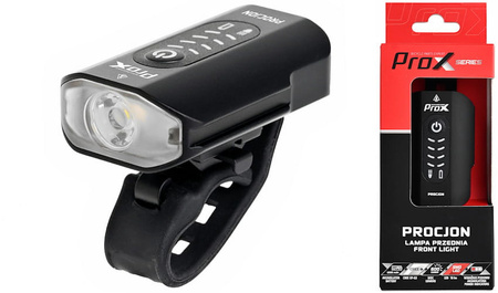 Lampka Przód PROX Procjon 600Lm