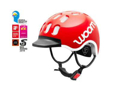 Kask dziecięcy Woom Kids Red M 53-56 cm