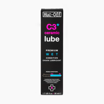 Olej do łańcucha MUC-OFF C3 Wet Ceramic Lube 120ml