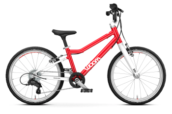 Rower dziecięcy WOOM GO 4 20" Red 2025