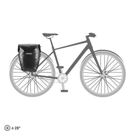 Sakwy na baga�nik ORTLIEB BACK-ROLLER CITY 40 kpl