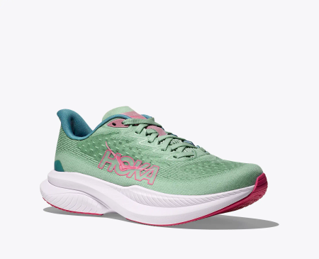 Buty HOKA Mach 6 jadeite/alpine blue damskie