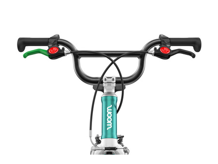 Rower dziecięcy WOOM 3 GO 16" Turquoise 2025