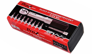 Klucz Dynamometryczny 2-24Nm PROX Zestaw