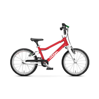 Rower dziecięcy WOOM 3 GO 16" Red 2025